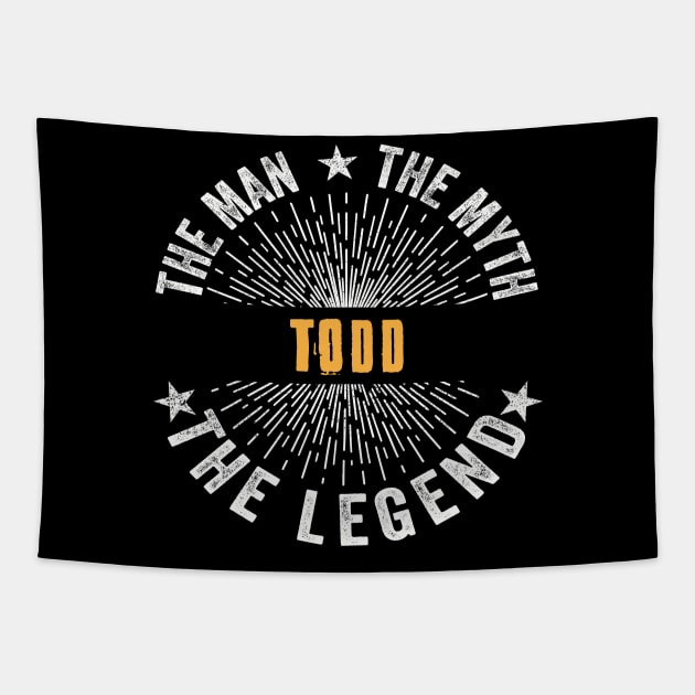 Todd Team | Todd The Man, The Myth, The Legend | Todd Family Name, Todd Surname Tapestry by StephensonWolfxFl1t