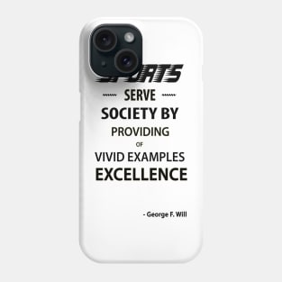 George Will American Commentator Inspirational Quotes Phone Case