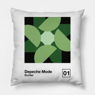 Exciter / Minimal Style Graphic Artwork Design Pillow