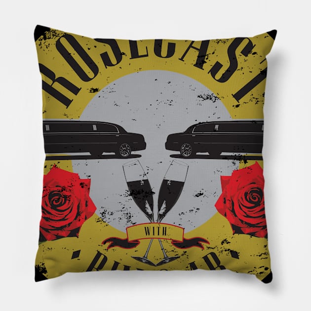 Guns'N'Rosecast Pillow by apanian