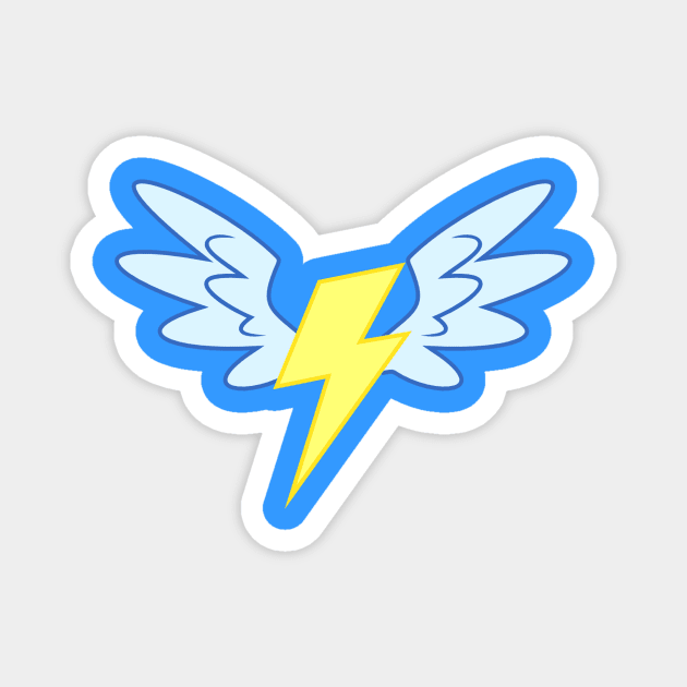 My little Pony - Wonderbolts Cutie Mark V3 Magnet by ariados4711