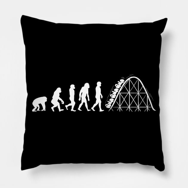 Evolution of Roller coaster Pillow by Shirtbubble