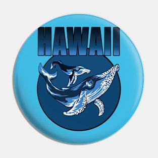 Hawaiian Humpbacks Pin