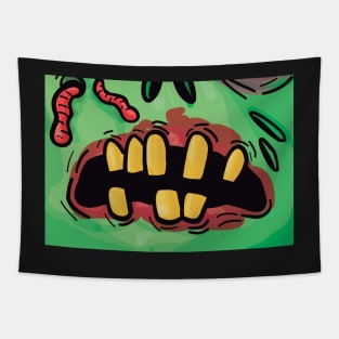 Zombie face Tapestry