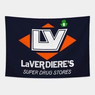 LaVerdiere's Super Drug Stores with Frog Tapestry