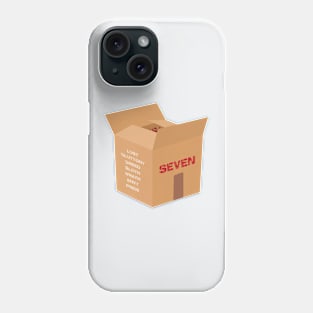 Seven - Alternative Movie Poster Phone Case