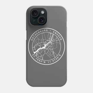 Gothenburg Map Phone Case