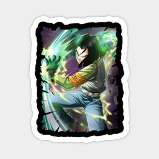 ANDROID 17 MERCH VTG Magnet