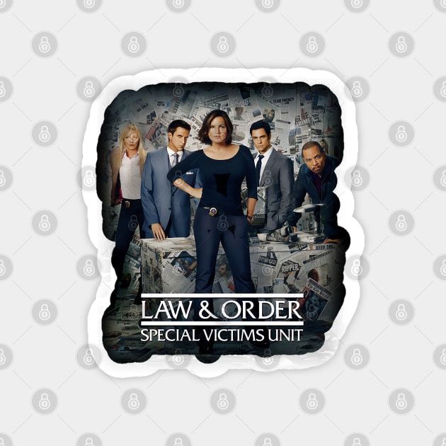 Law & Order special victims unit Magnet by Ria_Monte