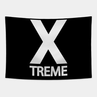 Extreme being extreme artistic design Tapestry