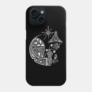 Puerto Rico Indigenous Taino Symbols Phone Case