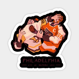 Flyers  Penguins Magnet