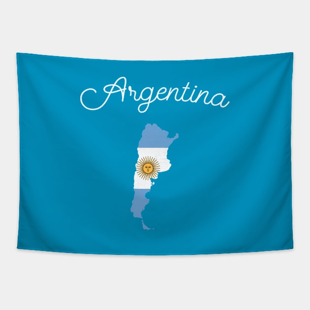 Argentina Tapestry by phenomad