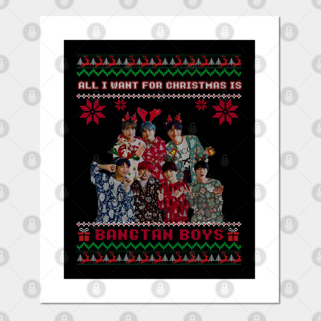bts christmas sweater