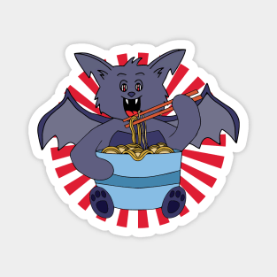 Bat Ramen Magnet