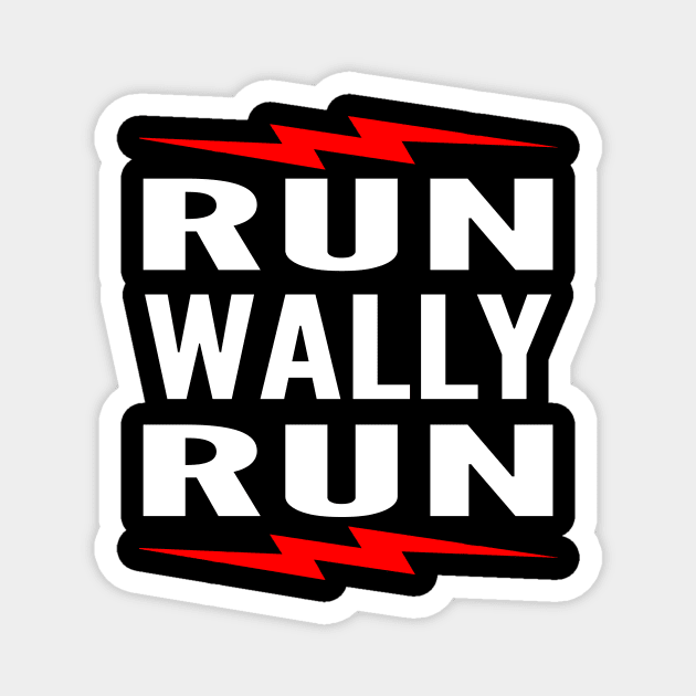 Run Wally Run Magnet by MTR Network