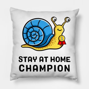 Stay at Home Champion Pillow