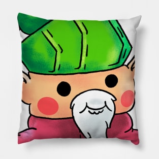 X-Mas Elf Man Christmas Gem Biscuit Pillow