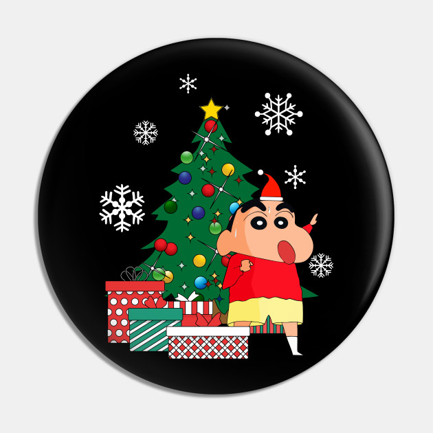 Crayon Shin Chan Around The Christmas Tree - Crayon Shin Chan