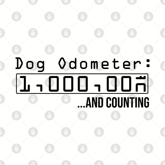 Dog Odometer, 1,000,000 and counting by Inugoya