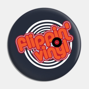 Flippin' Vinyl Pin