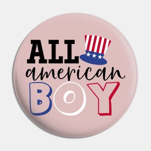 ALL   american  BOY Pin