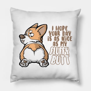 Fluffy Butt Pillow