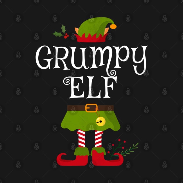 Grumpy Elf Shirt , Family Matching Group Christmas Shirt, Matching T Shirt for Family, Family Reunion Shirts by bkls