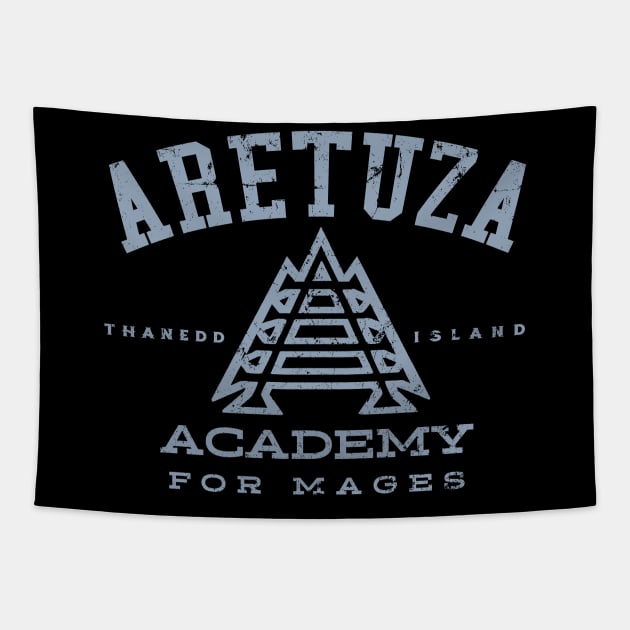 Aretuza Academy for Mages Tapestry by MindsparkCreative