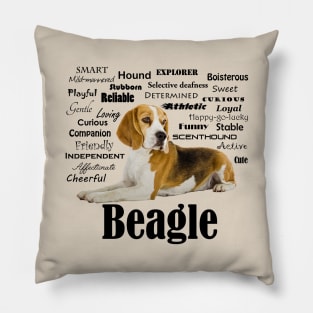 Beagle Traits Pillow