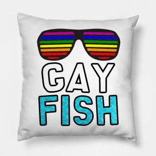 Gay Fish Pride Pillow