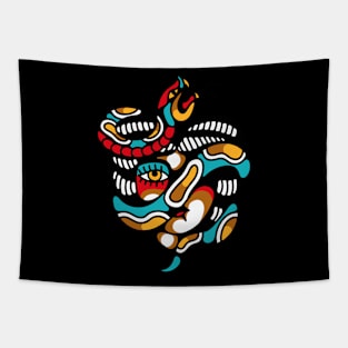 Lady snake Tapestry