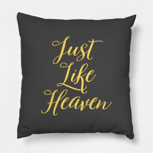 Just Like Heaven, mustard Pillow