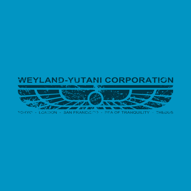 Weyland-Yutani Corp Emblem (black) by GraphicGibbon