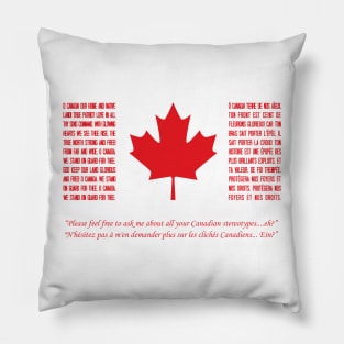 O, Canada Pillow