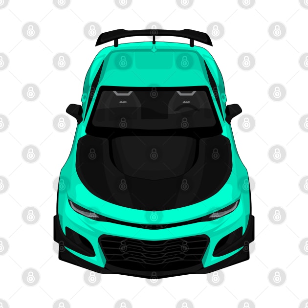 camaro zl1 1le turquoise by VENZ0LIC