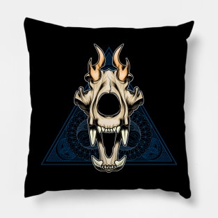 Dragon skull Pillow