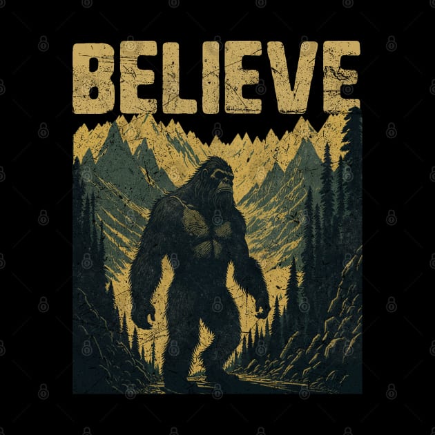 Bigfoot Believer by MintaApparel