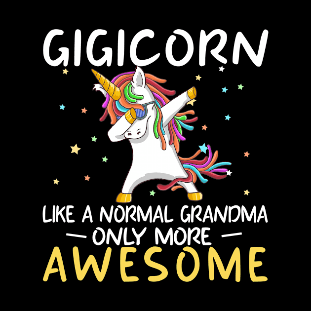 Gigicorn Birthday Gaga Unicorn Gift by followthesoul