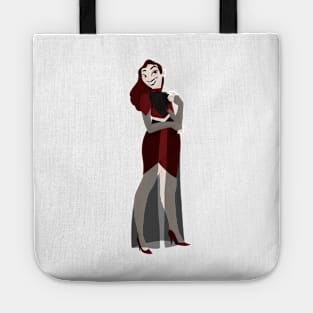 Vampire woman Tote