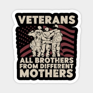 Veterans All Brothers Magnet