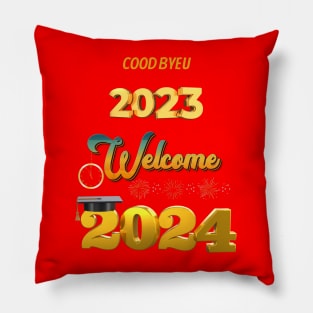 new yrar 2024 Pillow