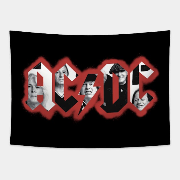 AC/DC PWR UP Tapestry by @johnnehill