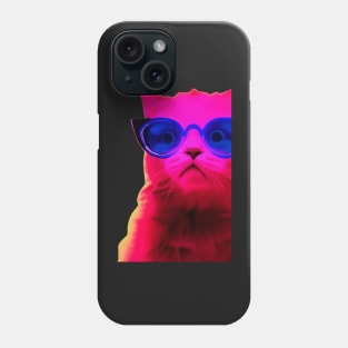 Surprised cat meme Phone Case