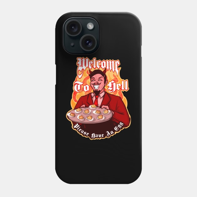 Deviled Eggs Phone Case by LVBart