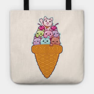 Ice cream cats Tote