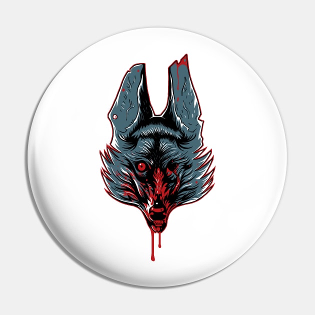 Hungry Like a Wolf Pin by Krobilad