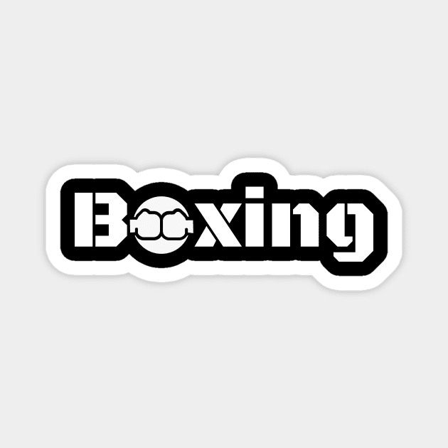 Boxing t-shirt Magnet by SunArt-shop