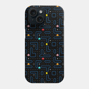 Pac-Man Retro Arcade Gaming Design Phone Case