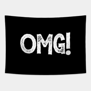 OMG - Typographic Design. Tapestry